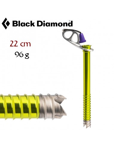 Ultralight Ice Screw (22cm) - Black Diamond