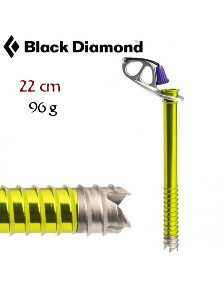 Ultralight Ice Screw (22cm) - Black Diamond