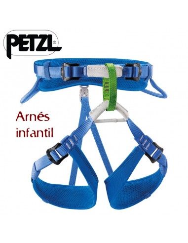 Macchu Azul - Arnes infantil - Petzl