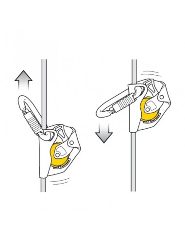 ASAP - Anticaidas deslizante para cuerda - Petzl