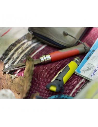 Navaja outdoor INOX Nº08 (Rojo) - Opinel-