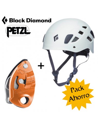 Pack Grigri + Casco Half dome - Petzl...