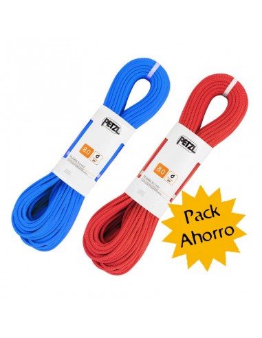 Pack 2 cuerdas Rumba (60m) - Petzl