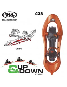 Raquetas Up-Down Grip -TSL