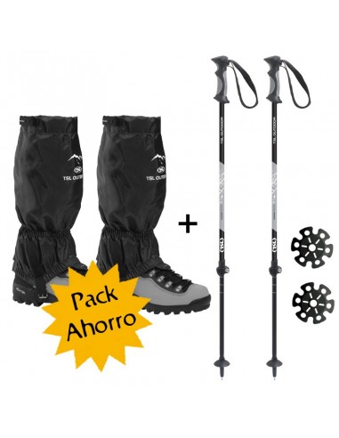 Pack Bastones y polainas Hiking - TSL