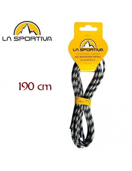 Cordones Mountain Nepal 190cm para botas - La Sportiva