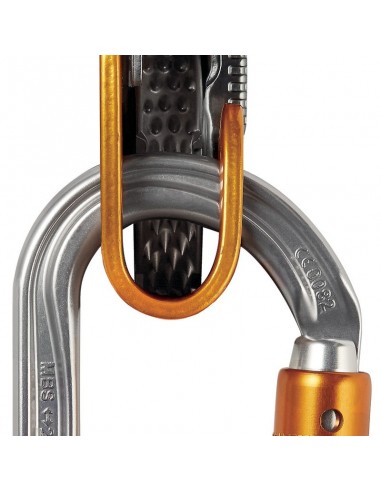 OK Triact-Lock de Petzl - Mosqueton simetrico oval automatico
