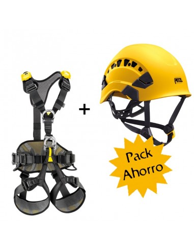 Pack Arnés Avao Bod y Casco Vertex Vent - Petzl