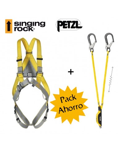 Pack arnérs Body + Absorbica Y MGO 150cm - Singing Rock/Petzl