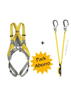 Pack arnérs Body + Absorbica Y MGO 150cm - Singing Rock/Petzl 2