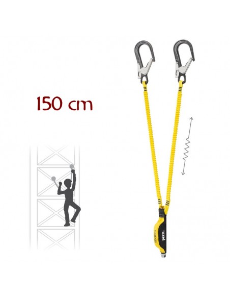 Pack arnérs Body + Absorbica Y MGO 150cm - Singing Rock/Petzl