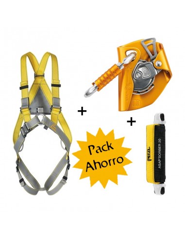 Arnés Body + Asap + Asap sorber 20cm - Singing Rock/Petzl