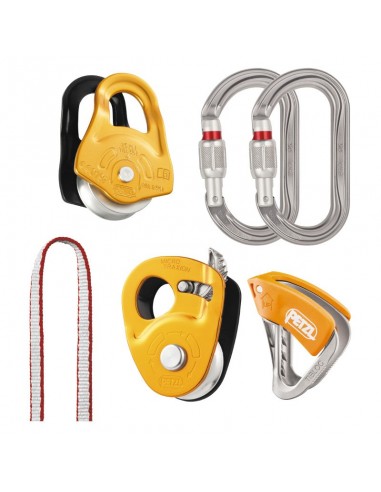 Kit Secours Crevasse - Sac de sauvetage dans les fissures - Petzl
