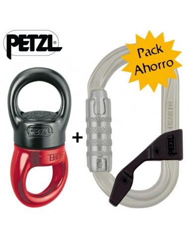 Pack oxan + captiv + swivel L - Petzl