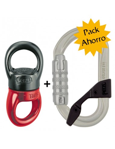 Pack oxan + captiv + swivel L - Petzl