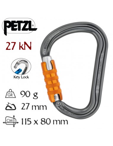 Mosquetón William Triact-lock de Petzl