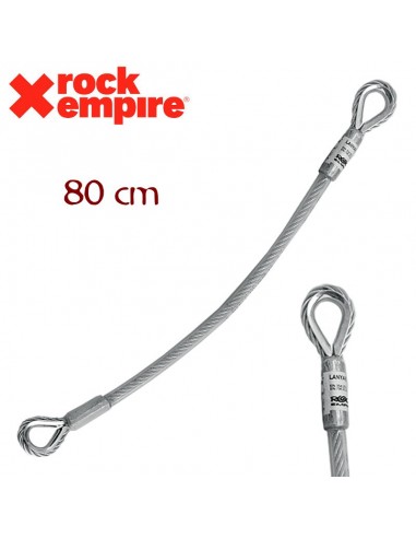 Sara 80cm - Eslinga de acero - Rock...