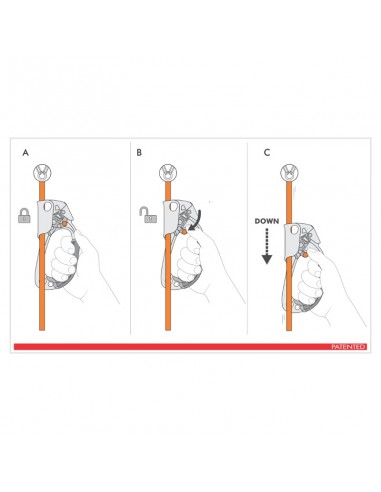 Puño bloqueador Quick Up de Climbing Technology (izquierdo)