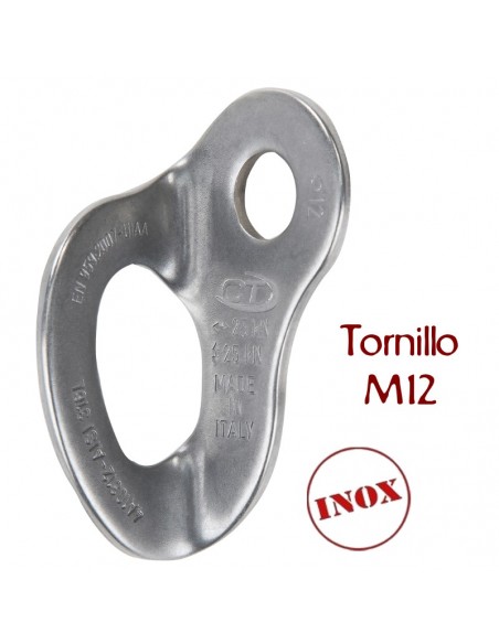 Plate 12 - Plaqueta inoxidable AISI 316L - Climbing Technology