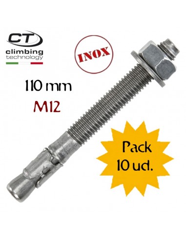 Pack 10 Anchor Bolt 12mm - tornillo...