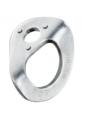 Coeur bolt stainless 12mm - Plaqueta con tornillo inoxidable - Petzl