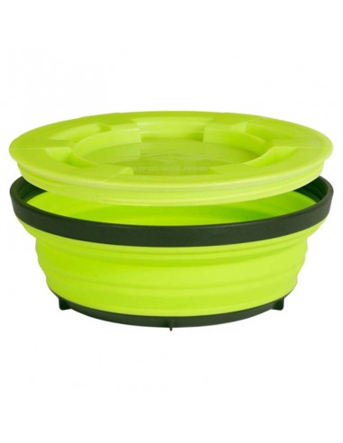 Plaque pliante avec couvercle de mer au sommet