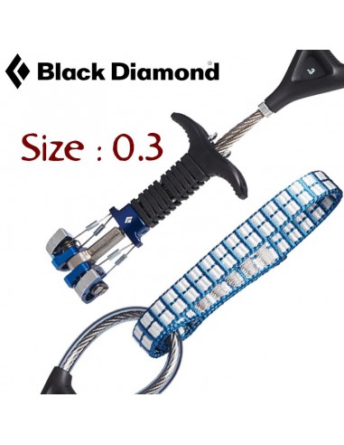 Camalot Z4 Bleu 0,3 - Diamant noir