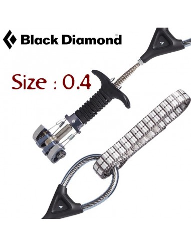 Camalot Z4 Gris 0,4 - Diamant noir