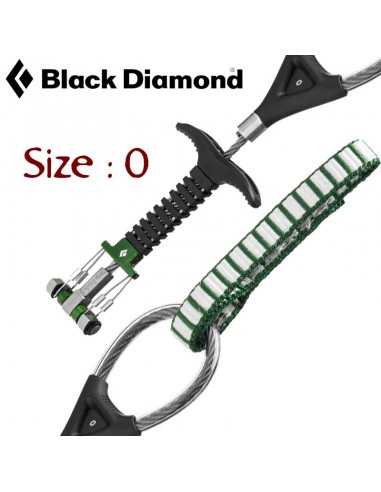 Camalot Z4 Vert 0 - Diamant noir