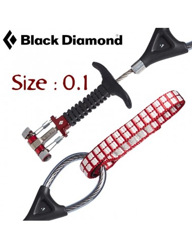 Camalot Z4 rouge 0,1 - Diamant noir