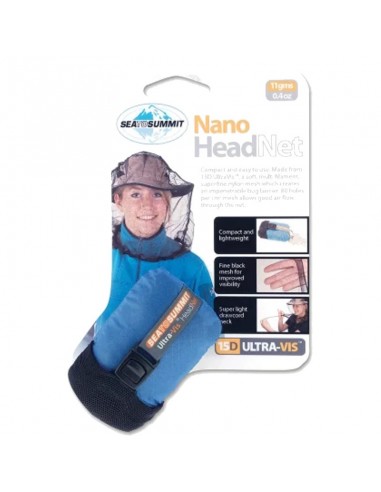 Filet moustique ultra-léger et réglable pour la tête de mer au sommet