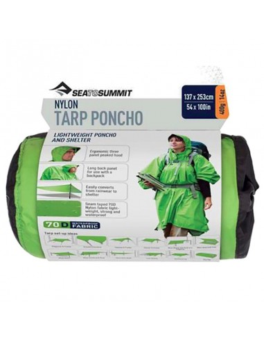 Toldo et Nylon Poncho de Se au sommet