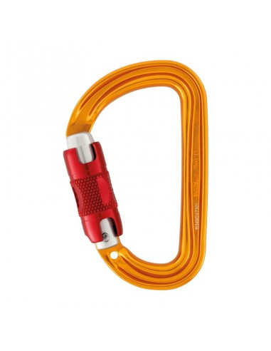 Pack 2 Sm\'D Twist Lock - Mosquetón twist lock compacto y ligero en D - Petzl