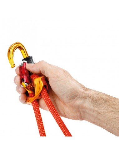 Pack 2 Sm\'D Twist Lock - Mosquetón twist lock compacto y ligero en D - Petzl