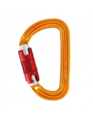 Sm\'D Twist Lock - Mosquetón twist lock compacto y ligero en D - Petzl