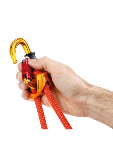 Sm\'D Twist Lock - Mosquetón twist lock compacto y ligero en D - Petzl