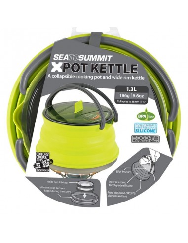 X-Pot Kettle 1.3L de la mer au sommet