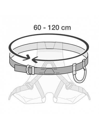 Pack Arnés Canyon Club + elemento de amarre doble con mosquetones -  Petzl