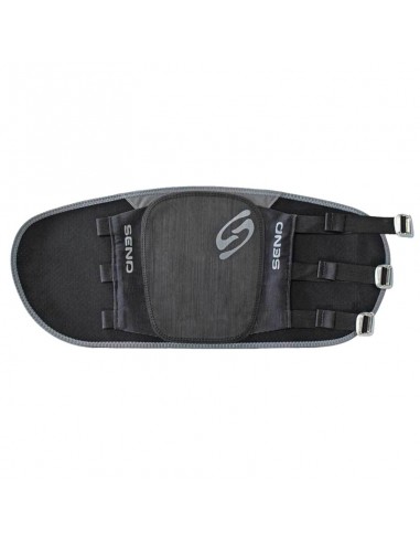 rodillera / mulera boucle grande mince (noir) - envoyer