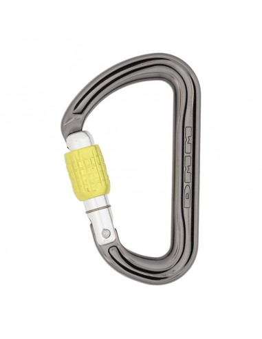Shadow screwgate (Titanium / Lime) - Mosquetón rosca - DMM