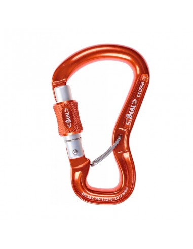 Orient Express (Orange) - Mosqueton rosca con antigiro - Beal