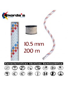 LLUISA 10,5mm blanc (Bobina...
