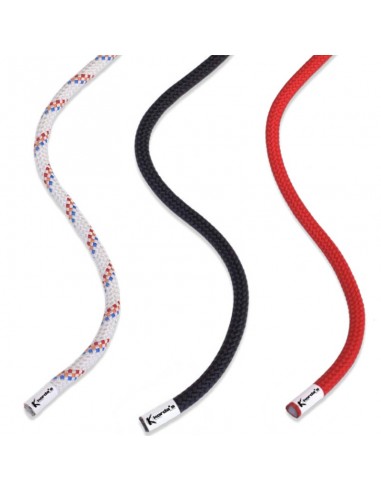 lluisa 10,5mm noir (coil 200m) - corde semi-statique avec estabilité - korda's