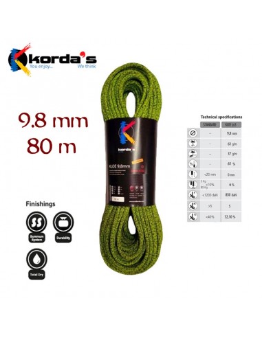 Kloe 9,8mm (80m) Summum System -...
