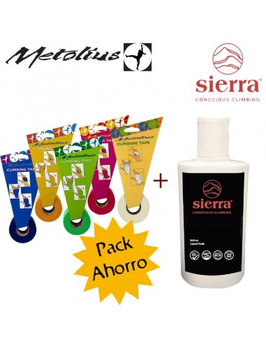 Pack magnesio liquido Sierra + Esparadrapo metolius