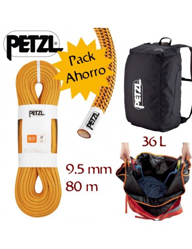 Pack Arial 9,5mm 80m con bolsa Kliff...