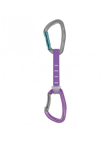 Djinn Axess 11 cm (Violeta) - Cinta express robusta para escalada deportiva - Petzl