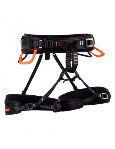 Ophir 4 Slide (Black/Orange) - Arnés regulable 4 hebillas - Mammut