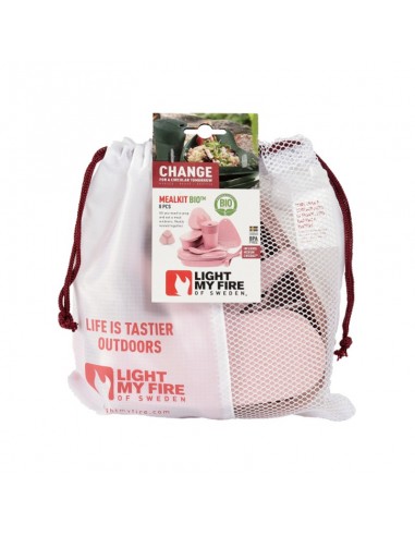 kit repas bio 8 pièces (musty jaune) - allumer mon feu