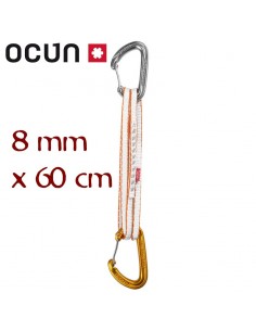 Kestrel QD DYN 8mm x 60cm - cinta extensible vía larga - Ocun
